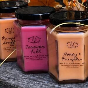 Fall 3 Pack of Wild Fox Candles